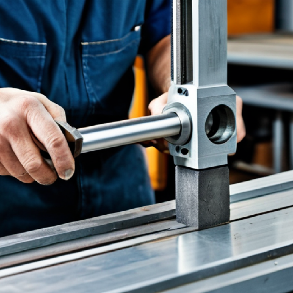 **

Professional metalworker in a workshop, fully clothed in appropriate attire, optimizing cutting parameters on an aluminum alloy workpiece. Focus on precision and detail. Safe for work, appropriate content, modest, professional setting, perfect anatomy, natural proportions.

**