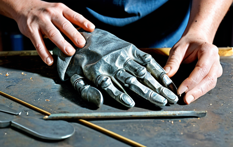 금속공예 제품 내구성 테스트 - Choosing Quality Metal Art**
"A fully clothed individual carefully examining a collection of modest... 금속공예 제품 내구성 테스트 - Choosing Quality Metal Art**
"A fully clothed individual carefully examining a collection of modest...