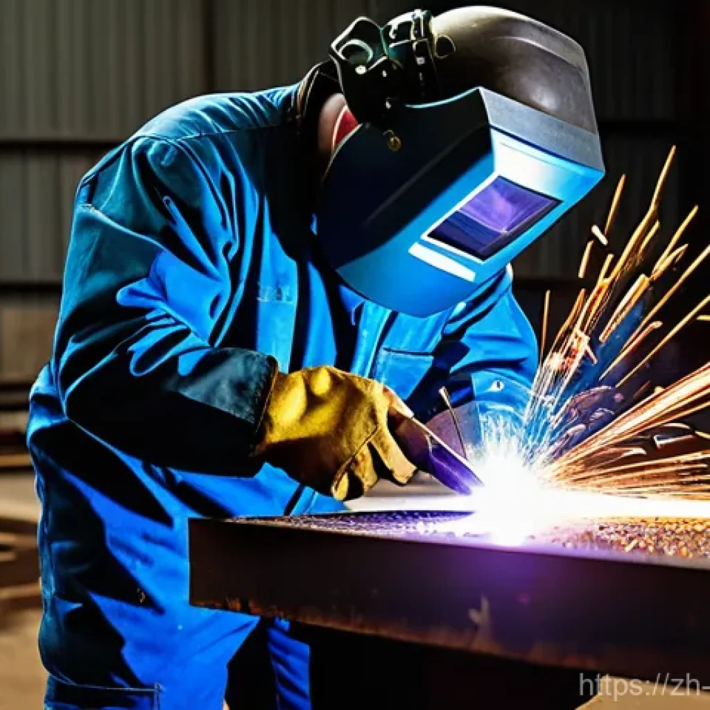 아크 용접과 TIG 용접 비교 - **Prompt for Arc Welding: "Rugged Industrial Arc Welder"**
    A skilled male welder, in his late 30...