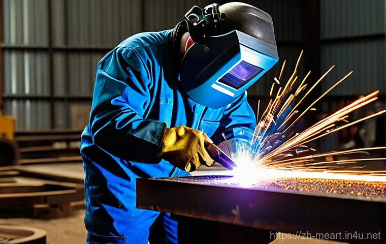 아크 용접과 TIG 용접 비교 - **Prompt for Arc Welding: "Rugged Industrial Arc Welder"**
    A skilled male welder, in his late 30...