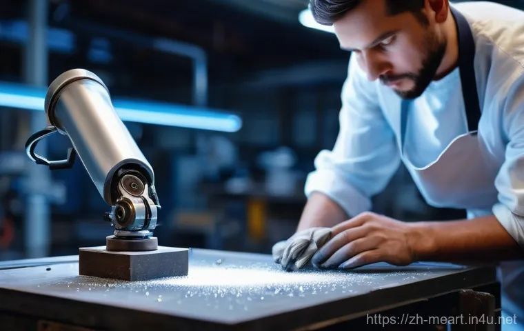 세공과 판금의 차이 - **Prompt 1: The Artisan's Touch Meets Industrial Precision**
    A split image composition. On the l...